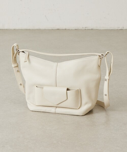 BEARDSLEY（ビアズリー）の「フロントポケットBag（トートバッグ・レディース・オフホワイト/ブラック・FREE）」の13枚目の写真