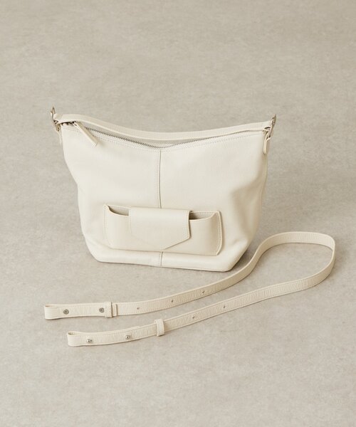 BEARDSLEY（ビアズリー）の「フロントポケットBag（トートバッグ・レディース・オフホワイト/ブラック・FREE）」の18枚目の写真