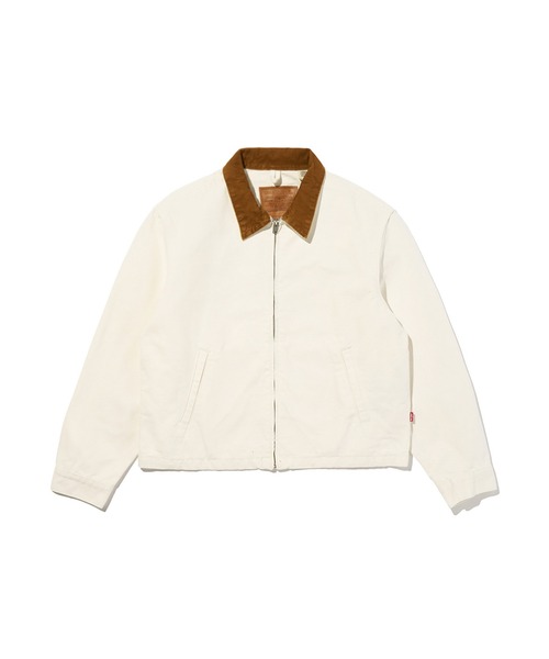 Levi's(リーバイス)の「Levi's/リーバイス CASTRO フルジップジャケット(デニムジャケット・メンズ・ホワイト・M/S/L/XL)」の2枚目の写真