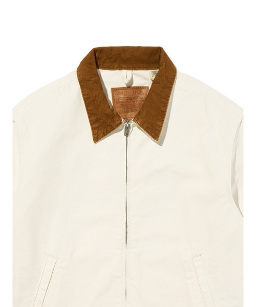 Levi's(リーバイス)の「Levi's/リーバイス CASTRO フルジップジャケット(デニムジャケット・メンズ・ホワイト・M/S/L/XL)」の4枚目の写真