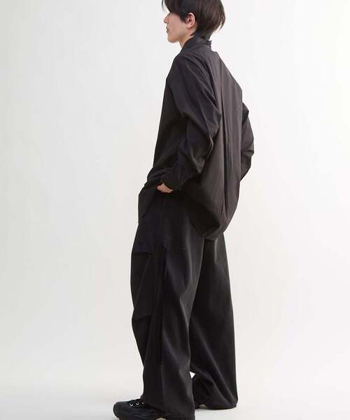 CONVERSE TOKYO（コンバーストウキョウ）の「STAR★ ONEPOINT OVERSIZED SHIRT（シャツ/ブラウス・レディース・ホワイト/ピンクベージュ/サックスブルー/ブラック/ミント・FREE）」の22枚目の写真