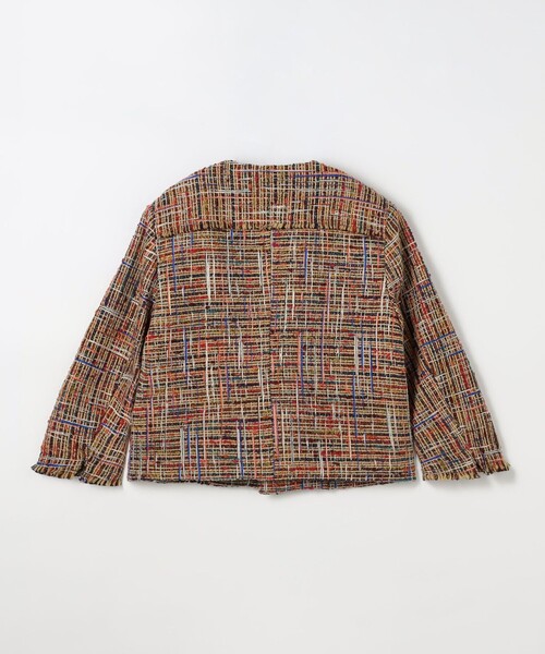 マルチツイード フリンジショートジャケット（ダウンジャケット/コート