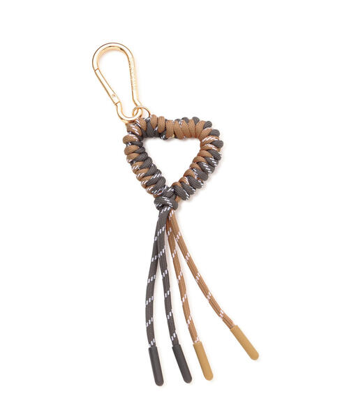 VIOLAd'ORO（ヴィオラドーロ）の「VIOLAd’ORO (ヴィオラドーロ) バッグチャーム BIANCA / V-5082（キーケース/キーアクセサリー・レディース・ブラウン/グレー・F）」の5枚目の写真