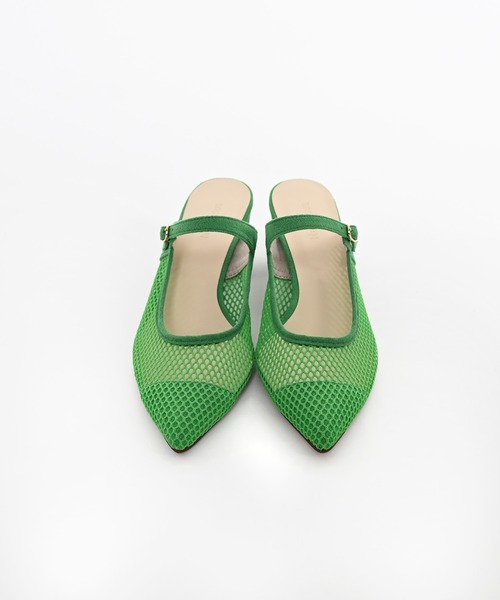 Narcissus（ナルシス）の「メッシュミュール（サンダル・レディース・ブラック/グリーン・L/M/XL）」の8枚目の写真