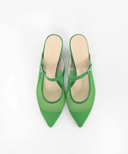 Narcissus（ナルシス）の「メッシュミュール（サンダル・レディース・ブラック/グリーン・L/M/XL）」の9枚目の写真