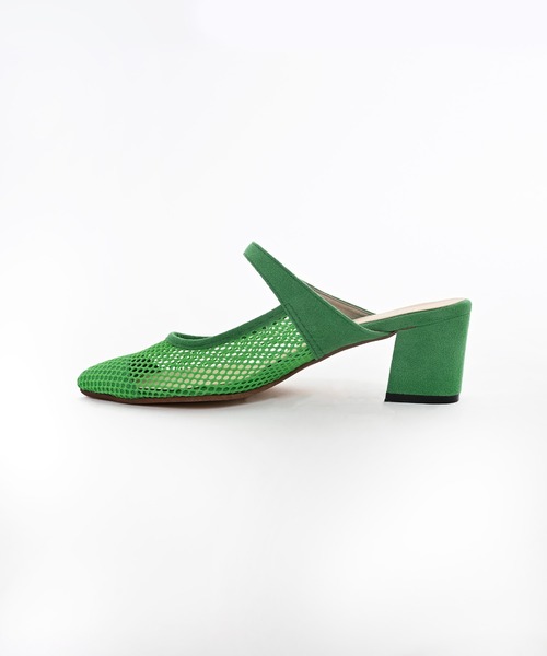 Narcissus（ナルシス）の「メッシュミュール（サンダル・レディース・ブラック/グリーン・L/M/XL）」の11枚目の写真