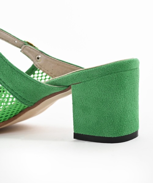 Narcissus（ナルシス）の「メッシュミュール（サンダル・レディース・ブラック/グリーン・L/M/XL）」の15枚目の写真