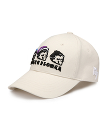 Monkey Flower（モンキーフラワー）の「共用モンキートリオボールキャップ MS0ACP04U ベージュ（キャップ）」