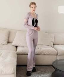 BABLETWO（ビーエイブルトゥー）の「キルケパンツ_パープル（スウェットパンツ）」