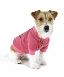 PETDERELLA PROJECT（ペッデレラプロジェクト）の「ショールカラー スウェット (ピンク)（ペットウェア）」