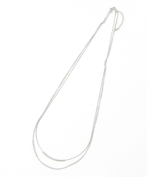 GLOBAL WORK(グローバルワーク)の「ステンレスアソートバーネックレス/635200(ネックレス・レディース・シルバー/ゴールド系その他/シルバー系その他/ゴールド・FREE)」の5枚目の写真