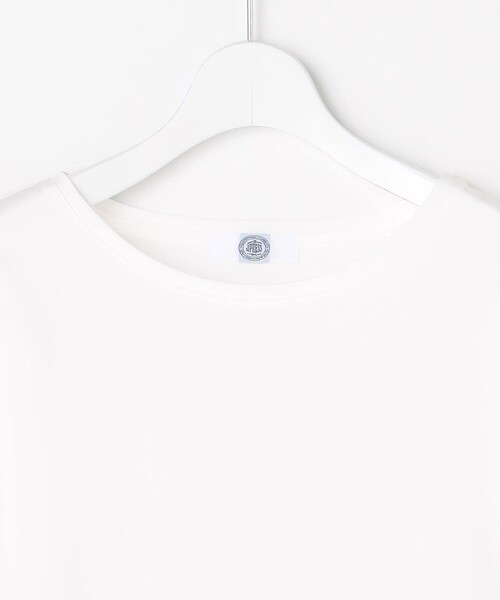 J.PRESS（ジェイプレス）の「レイヤードフレア カットソー（Tシャツ/カットソー・レディース・ホワイト系1/ホワイト系・T13）」の10枚目の写真