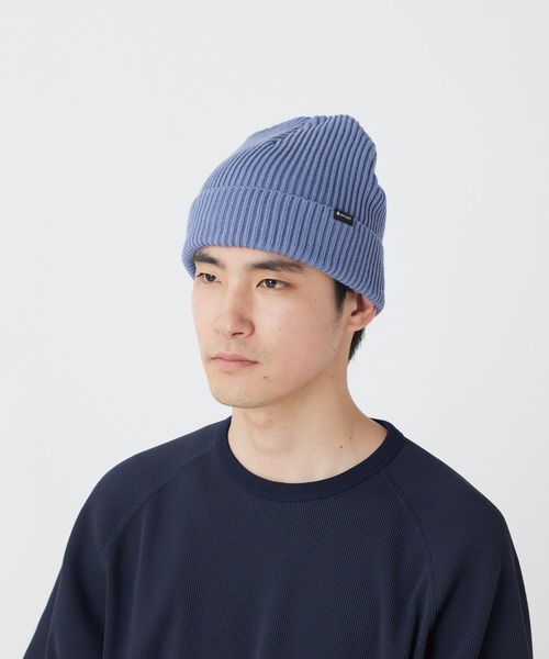 Snow Peak(スノーピーク)の「Snow Peak / Pe/Co Knit Cap ニット キャップ 帽子(キャップ・メンズ・ダークネイビー/ブラウン/ブルー/アイボリー・ONE SIZE)」の4枚目の写真