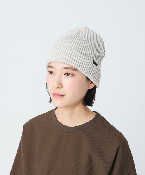 Snow Peak(スノーピーク)の「Snow Peak / Pe/Co Knit Cap ニット キャップ 帽子(キャップ・メンズ・ダークネイビー/ブラウン/ブルー/アイボリー・ONE SIZE)」の2枚目の写真