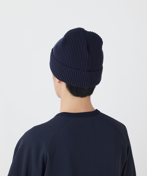 Snow Peak(スノーピーク)の「Snow Peak / Pe/Co Knit Cap ニット キャップ 帽子(キャップ・メンズ・ダークネイビー/ブラウン/ブルー/アイボリー・ONE SIZE)」の5枚目の写真