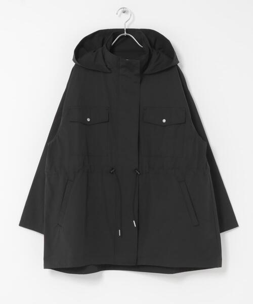 ITEMS URBANRESEARCH（アイテムズ アーバンリサーチ）の「ライトフーディーブルゾン（ブルゾン・レディース・ホワイト系その他/ブラック・FREE）」の13枚目の写真