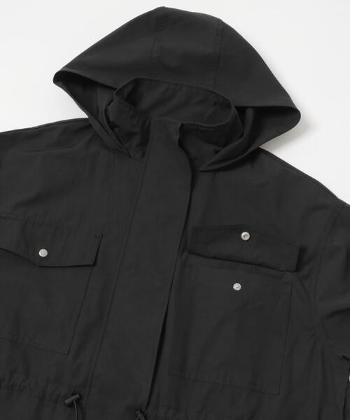 ITEMS URBANRESEARCH（アイテムズ アーバンリサーチ）の「ライトフーディーブルゾン（ブルゾン・レディース・ホワイト系その他/ブラック・FREE）」の14枚目の写真