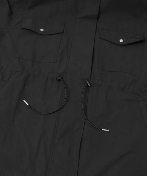 ITEMS URBANRESEARCH（アイテムズ アーバンリサーチ）の「ライトフーディーブルゾン（ブルゾン・レディース・ホワイト系その他/ブラック・FREE）」の15枚目の写真