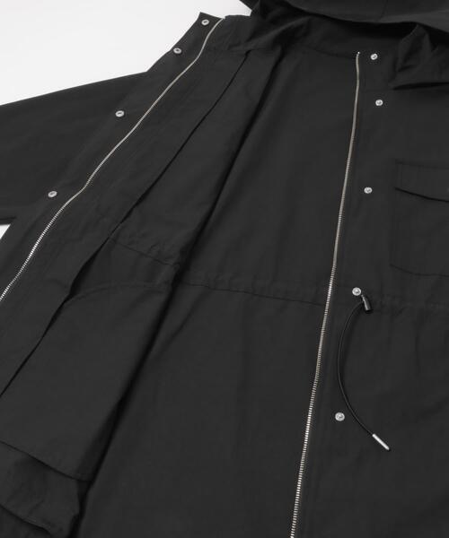 ITEMS URBANRESEARCH（アイテムズ アーバンリサーチ）の「ライトフーディーブルゾン（ブルゾン・レディース・ホワイト系その他/ブラック・FREE）」の16枚目の写真