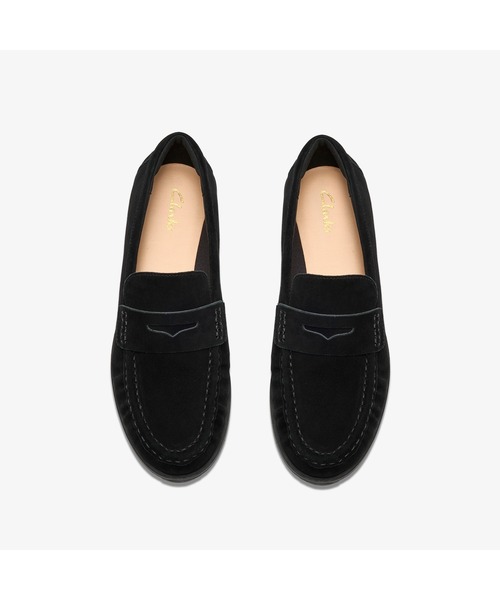 Clarks（クラークス）の「Alixea Walk / アリクシアウォーク (ブラックスエード)（ローファー・レディース・ブラック・UK6/UK5/UK4/UK3）」の6枚目の写真