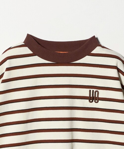 UNIVERSAL OVERALL(ユニバーサルオーバーオール)の「【別注】<UNIVERSAL OVERALL>ボーダー ロングスリーブ / キッズ 100cm-130cm(Tシャツ/カットソー・キッズ・オフホワイト/ネイビー・S(120-130cm)/XS(100-110cm))」の19枚目の写真