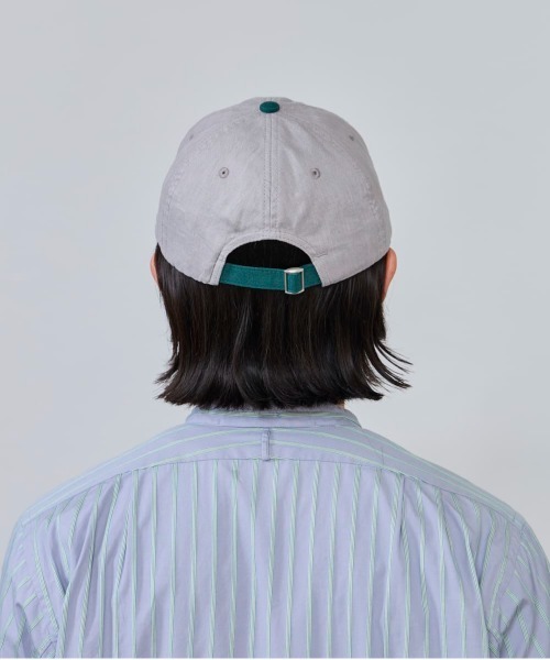 OVERRIDE(オーバーライド)の「OVERRIDE LINEN 6P CAP / オーバーライド(キャップ・メンズ・ベージュ/ライトグレー/ピンク/ブラウン/ブラック/ライトブルー・60cm/58cm)」の16枚目の写真