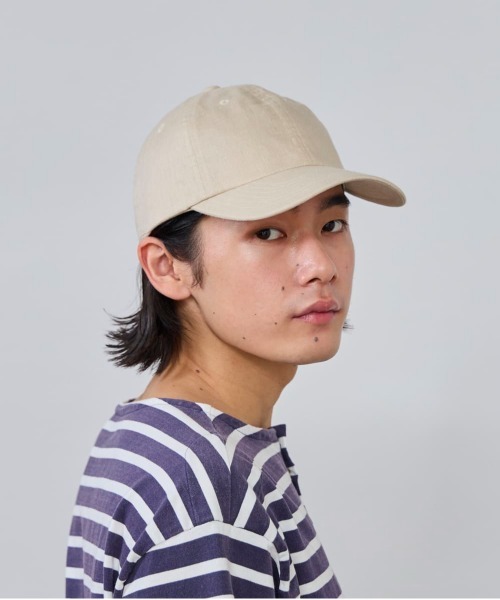 OVERRIDE(オーバーライド)の「OVERRIDE LINEN 6P CAP / オーバーライド(キャップ・メンズ・ベージュ/ライトグレー/ピンク/ブラウン/ブラック/ライトブルー・60cm/58cm)」の22枚目の写真