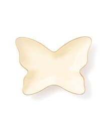 ペタルフリル バタフライプレート ホワイト 食器 蝶 皿（食器