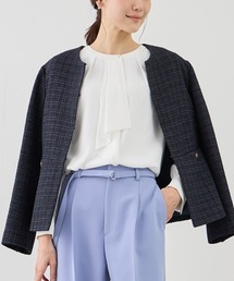 ROPE' PICNIC（ロペピクニック）の「【WEB限定サイズ】配色アソートボウタイフウブラウス（シャツ/ブラウス）」