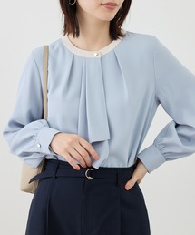 ROPE' PICNIC（ロペピクニック）の「【WEB限定サイズ】配色アソートボウタイフウブラウス（シャツ/ブラウス）」