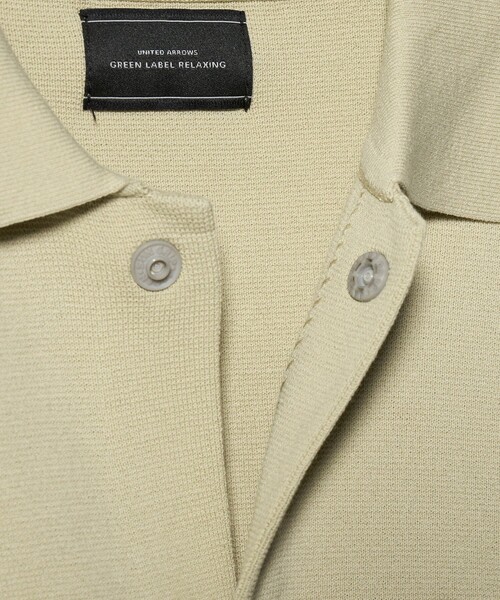 green label relaxing（グリーンレーベルリラクシング）の「スナップ ポロカラー カーディガン（カーディガン/ボレロ・メンズ・ネイビー/ベージュ・M/XL/S/L）」の21枚目の写真