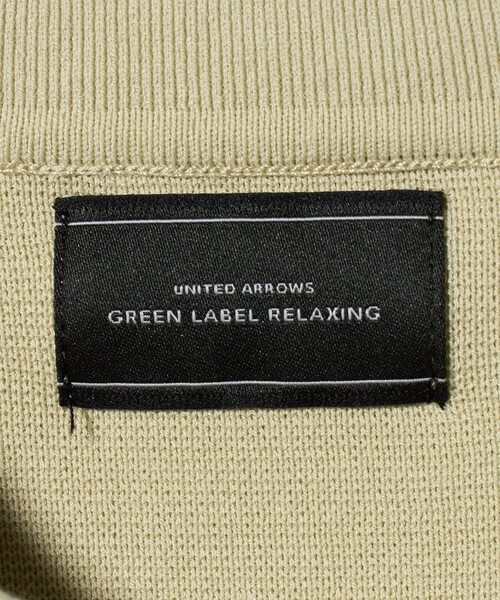 green label relaxing（グリーンレーベルリラクシング）の「スナップ ポロカラー カーディガン（カーディガン/ボレロ・メンズ・ネイビー/ベージュ・M/XL/S/L）」の4枚目の写真