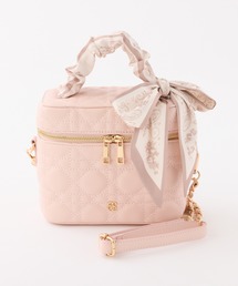 one after another NICE CLAUP | ギャザーリボンハンドルキルティングバニティバッグ(ショルダーバッグ)