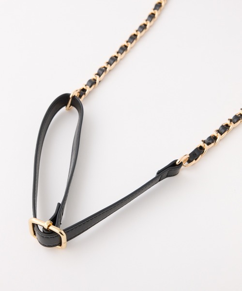 one after another NICE CLAUP（ワンアフターアナザーナイスクラップ）の「ギャザーリボンハンドルキルティングバニティバッグ（ショルダーバッグ・レディース・サックスブルー/ブラック/アイボリー/ピンク・FREE）」の10枚目の写真