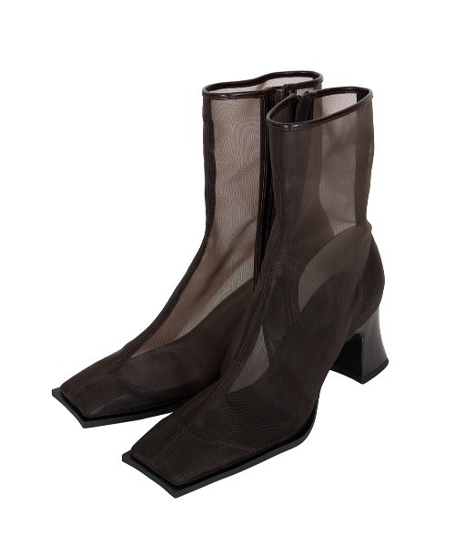 Ameri(アメリ)の「SHEER WAVE TOE BOOTS(ブーツ・レディース・シルバー/ブラック/ブラウン・SMALL/MEDIUM/LARGE)」の2枚目の写真