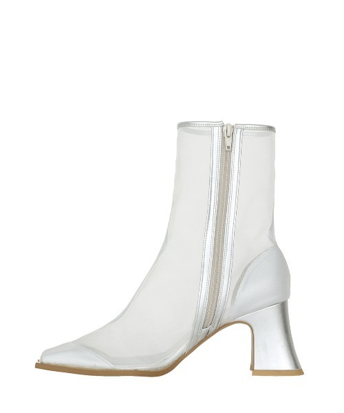 Ameri(アメリ)の「SHEER WAVE TOE BOOTS(ブーツ・レディース・シルバー/ブラック/ブラウン・SMALL/MEDIUM/LARGE)」の11枚目の写真