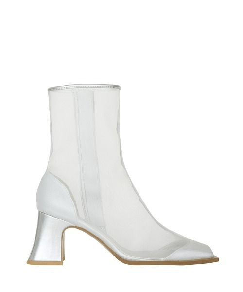 Ameri(アメリ)の「SHEER WAVE TOE BOOTS(ブーツ・レディース・シルバー/ブラック/ブラウン・SMALL/MEDIUM/LARGE)」の13枚目の写真