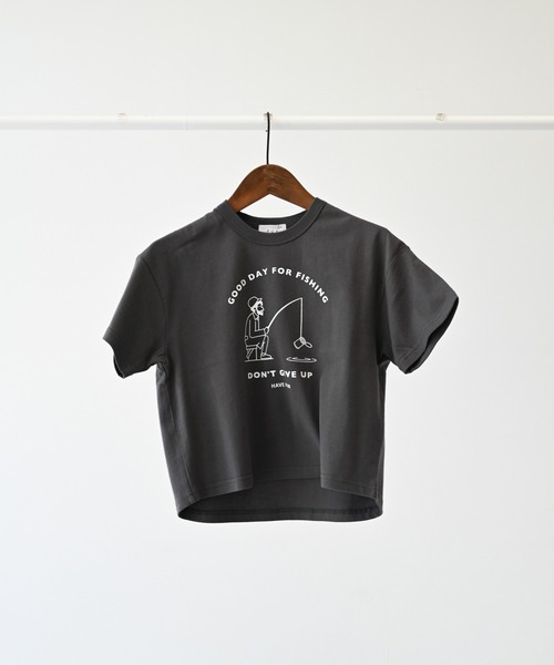 FOV（フォブ）の「FOV/フォブ FISHING Tシャツ（Tシャツ/カットソー・キッズ・ホワイト/チャコールグレー/サックスブルー・S/M/L/XL）」の10枚目の写真