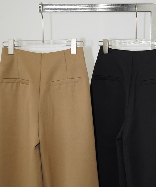 chuclla(チュクラ)の「サイドベルト タックワイドパンツ chw26s111(その他パンツ・レディース・ブラック/ベージュ・M/L/S)」の22枚目の写真