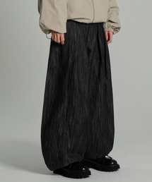 Aurora Denim Balloon Pants Black