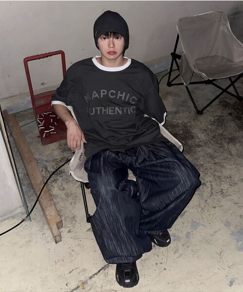 IDWS(アイドンワナセル)の「Aurora Denim Balloon Pants Black(デニムパンツ・レディース・その他・0/1/2)」の6枚目の写真