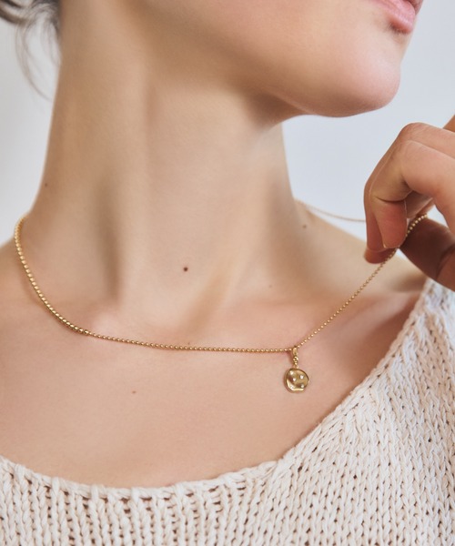 TEN.(テン)の「【新作】18KGP ボールチェーンコンビネックレス 50cm(ネックレス・レディース・ゴールド・FREE)」の2枚目の写真