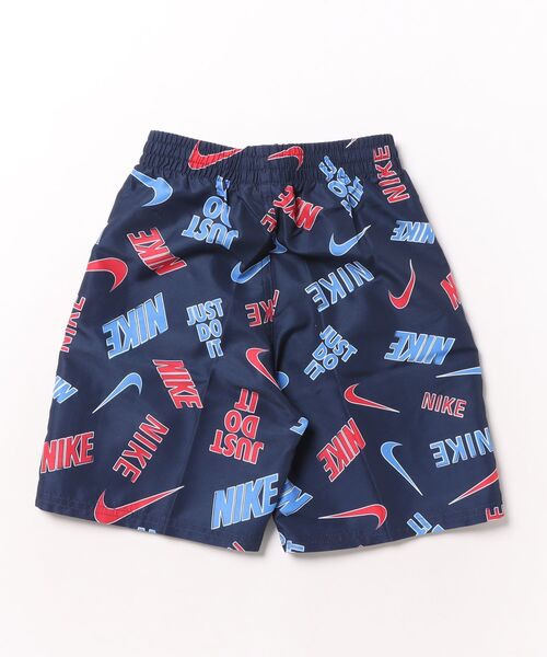 NIKE(ナイキ)の「NIKE/ナイキ ボーイズBアウトライン7ボレーショーツ キッズ 水着 トランクス NESSG814(水着・キッズ・ブルー/ブラック・130cm/150cm/140cm/160cm)」の3枚目の写真