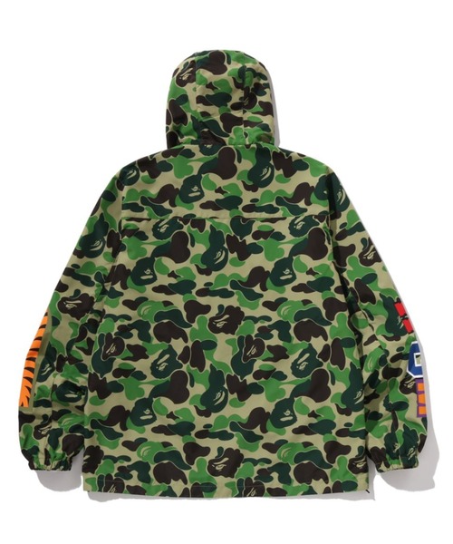A BATHING APE（アベイシングエイプ）の「ABC CAMO SHARK HOODIE JACKET（ミリタリージャケット・メンズ・ブルー/グリーン・X-LARGE/MEDIUM/SMALL）」の6枚目の写真