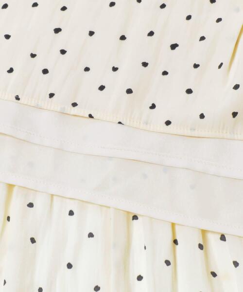 URBAN RESEARCH（アーバンリサーチ）の「ギャザーティアードドットスカート（スカート・レディース・オフホワイト/ブラック・FREE）」の11枚目の写真