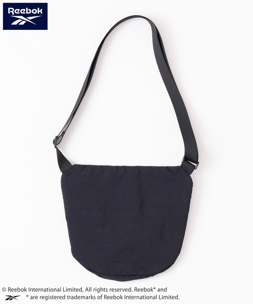Reebok（リーボック）の「Reebok/リーボック ナイロンショルダーバッグ ドローコード  軽量 ボディバッグ（ボディバッグ/ウエストポーチ・メンズ・グレー系その他/ブラック/チャコール・FREE）」の5枚目の写真