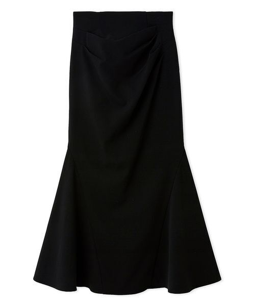 SNIDEL（スナイデル）の「Sustainableドレープマーメイドスカート（スカート・レディース・カーキ/ブラック/アイボリー・1/0）」の18枚目の写真