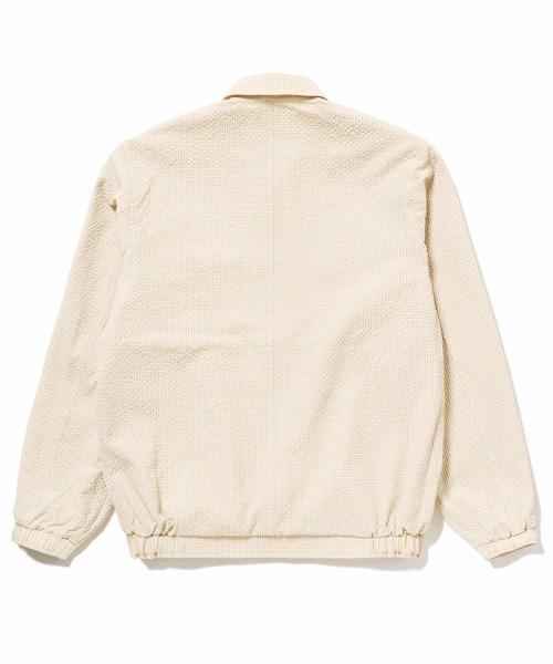LACOSTE(ラコステ)の「ダブルジップ リバーシブルブルゾン 無地 ギンガムチェック(ブルゾン・メンズ・ネイビー/オフホワイト/グリーン/ライトブラウン/チョコ・48/50/46/52)」の16枚目の写真