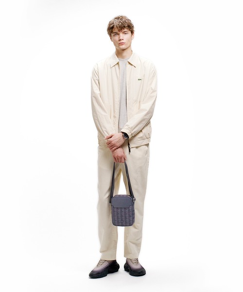 LACOSTE(ラコステ)の「ダブルジップ リバーシブルブルゾン 無地 ギンガムチェック(ブルゾン・メンズ・ネイビー/オフホワイト/グリーン/ライトブラウン/チョコ・48/50/46/52)」の10枚目の写真