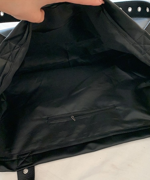 Ressaca（レサーカ）の「アイレットフェイクレザートートバッグ（トートバッグ・レディース・ブラック・FREE）」の14枚目の写真